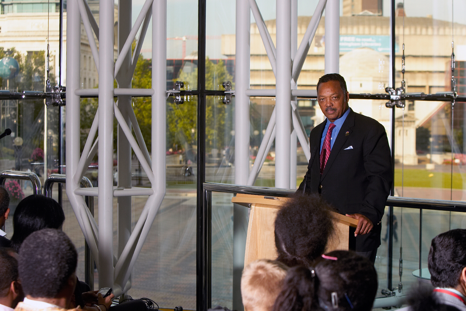 Jesse Jackson, Birmingham 2007 ©Edward Moss